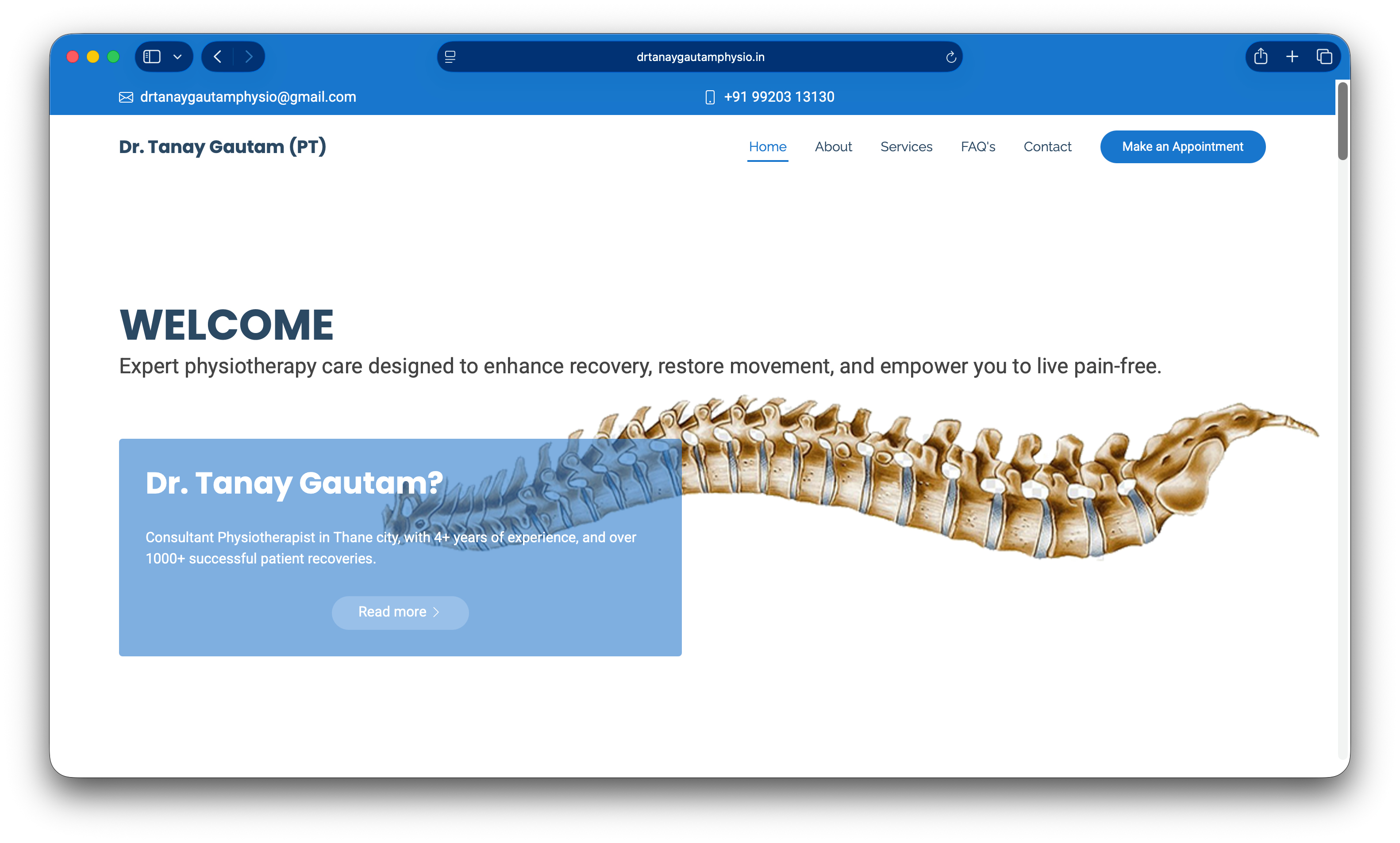 Dr. Tanay Gautam Physio